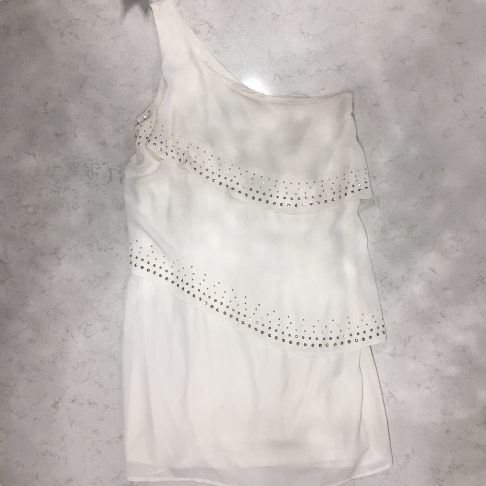 Express One Shoulder Cocktail Dress